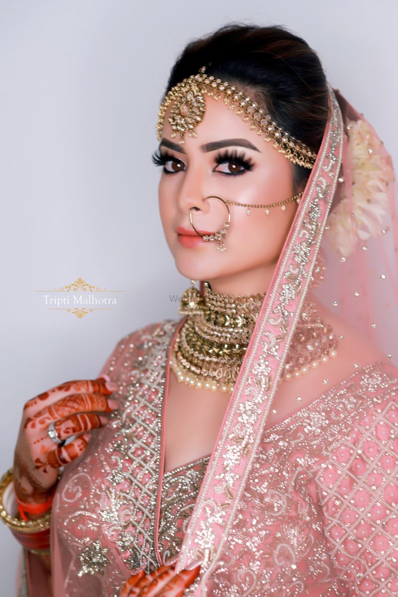 Indian Engagement Makeup at Best Price in Kurukshetra, Haryana | H.m Beauty  Parlour