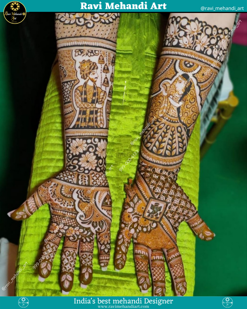 Ravi Mehandi Art | Latest bridal mehndi designs, Legs mehndi design, Baby  mehndi design