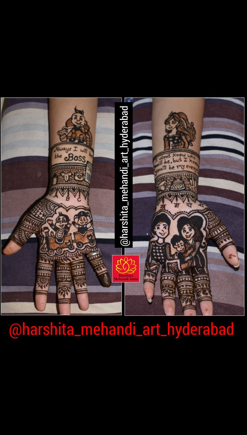 Harshita name tattoo Nenapu studio... - Nenapu tattoo mysore | Facebook