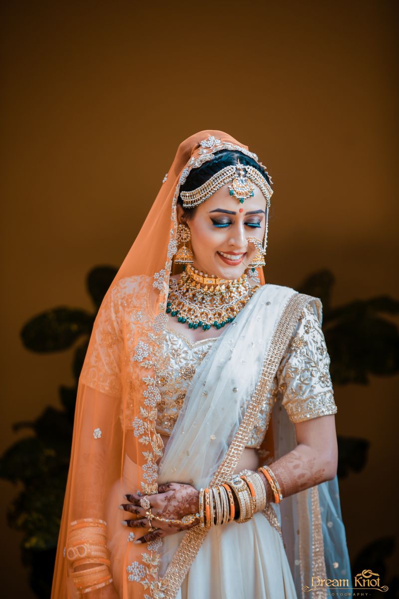 Bride Dons Rani Pink Lehenga From Abu Jani-Sandeep Khosla, Stuns In 'Hasli'  And Floral 'Kamarbandh'
