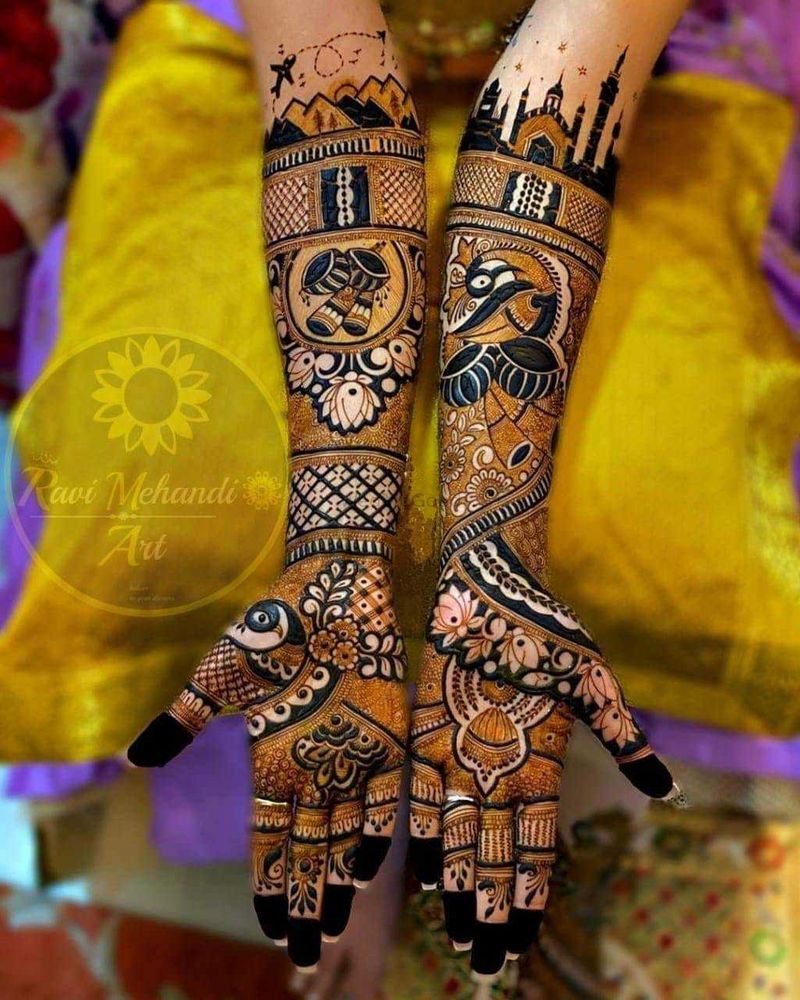 Instagram post by arpit mehendi artist • Jun 25, 2018 at 6:18am UTC |  Bridal mehndi designs, Wedding mehndi designs, Dulhan mehndi designs