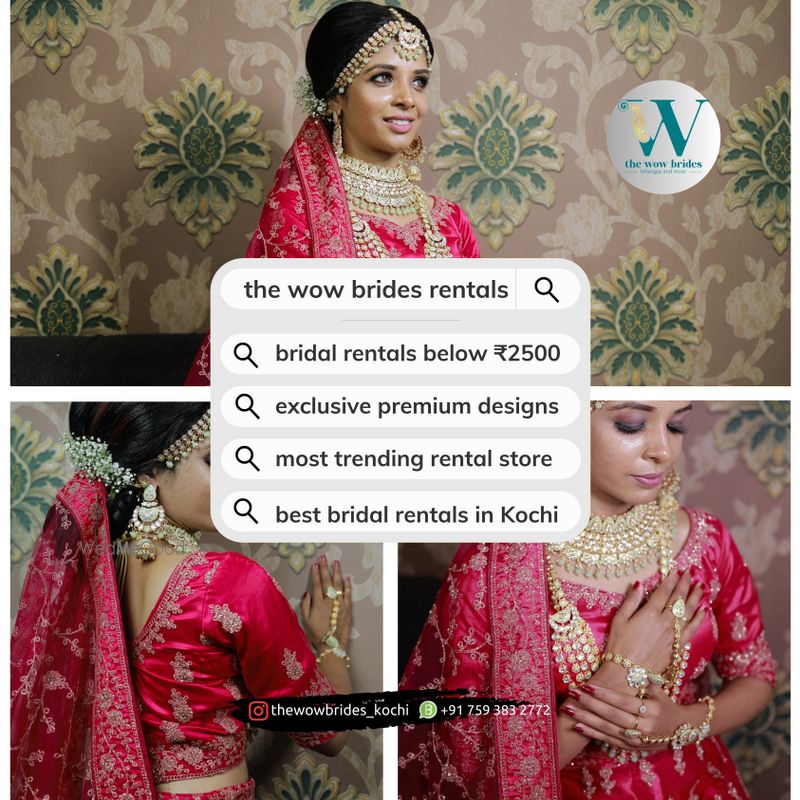 The Wow Brides - Bridal Wear Aluva | Prices & Reviews