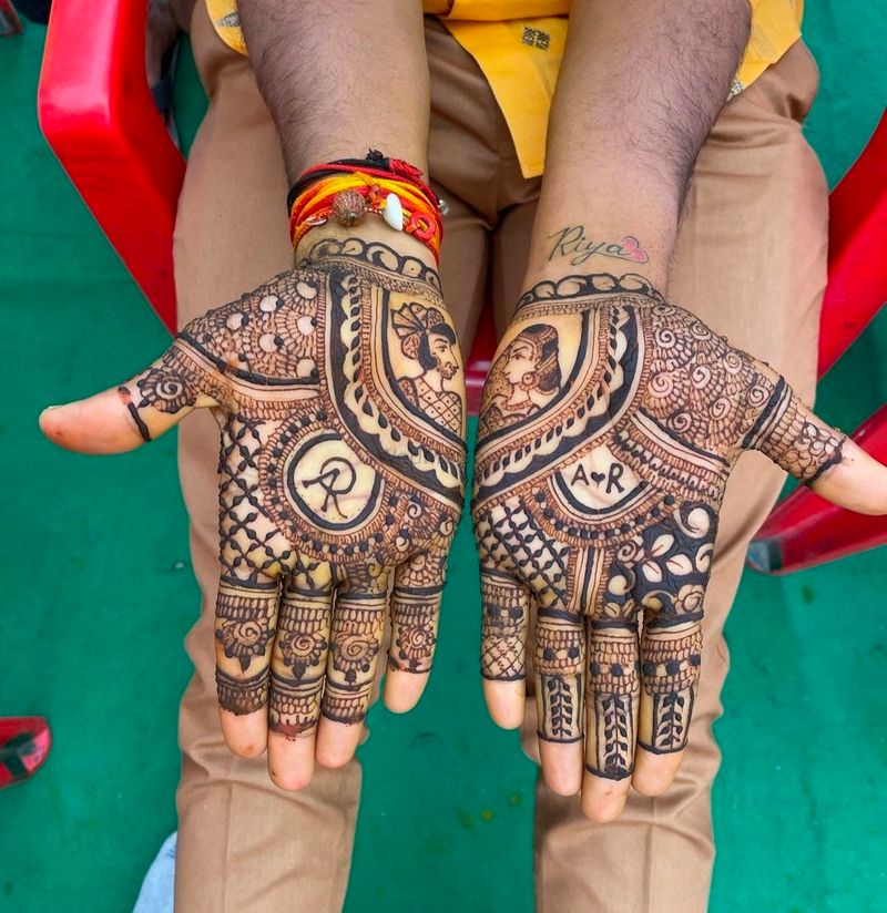 J. R latter mehndi tattoo | Instagram