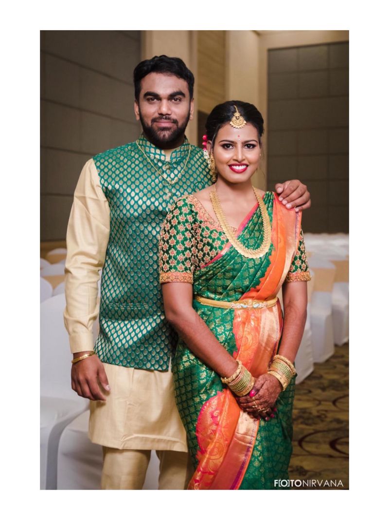 Instagram photo by shivshahi yeola paithani • Mar 18, 2019 at 5:19 PM |  Couple wedding dress, Bride photography poses, Indian wedding photography