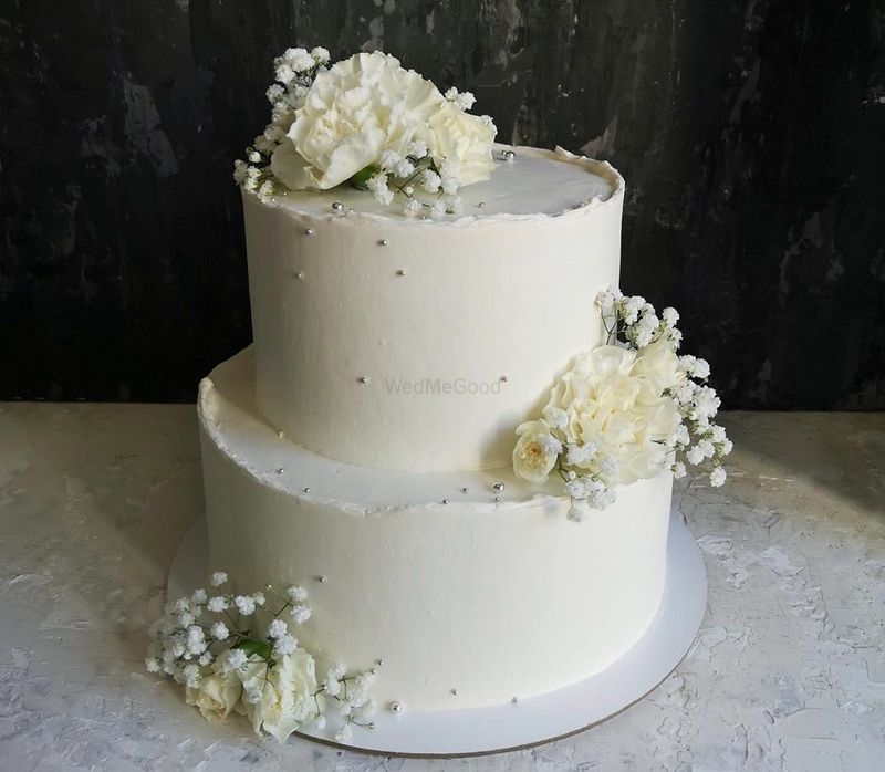 2 Tier Engagement Cake | Engagement Day Cake