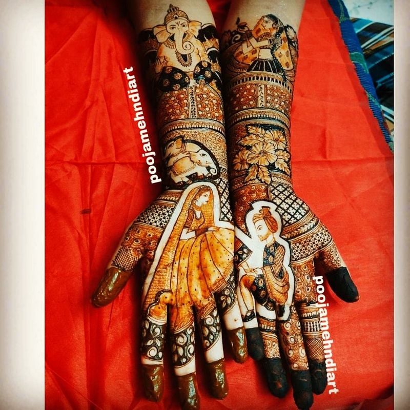 Mehndi Design for Girls