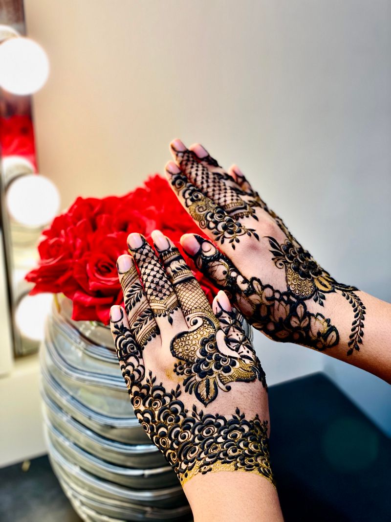 Best mehndi design These 5 Henna Styles Will Make Your Work Packed Wee... |  TikTok