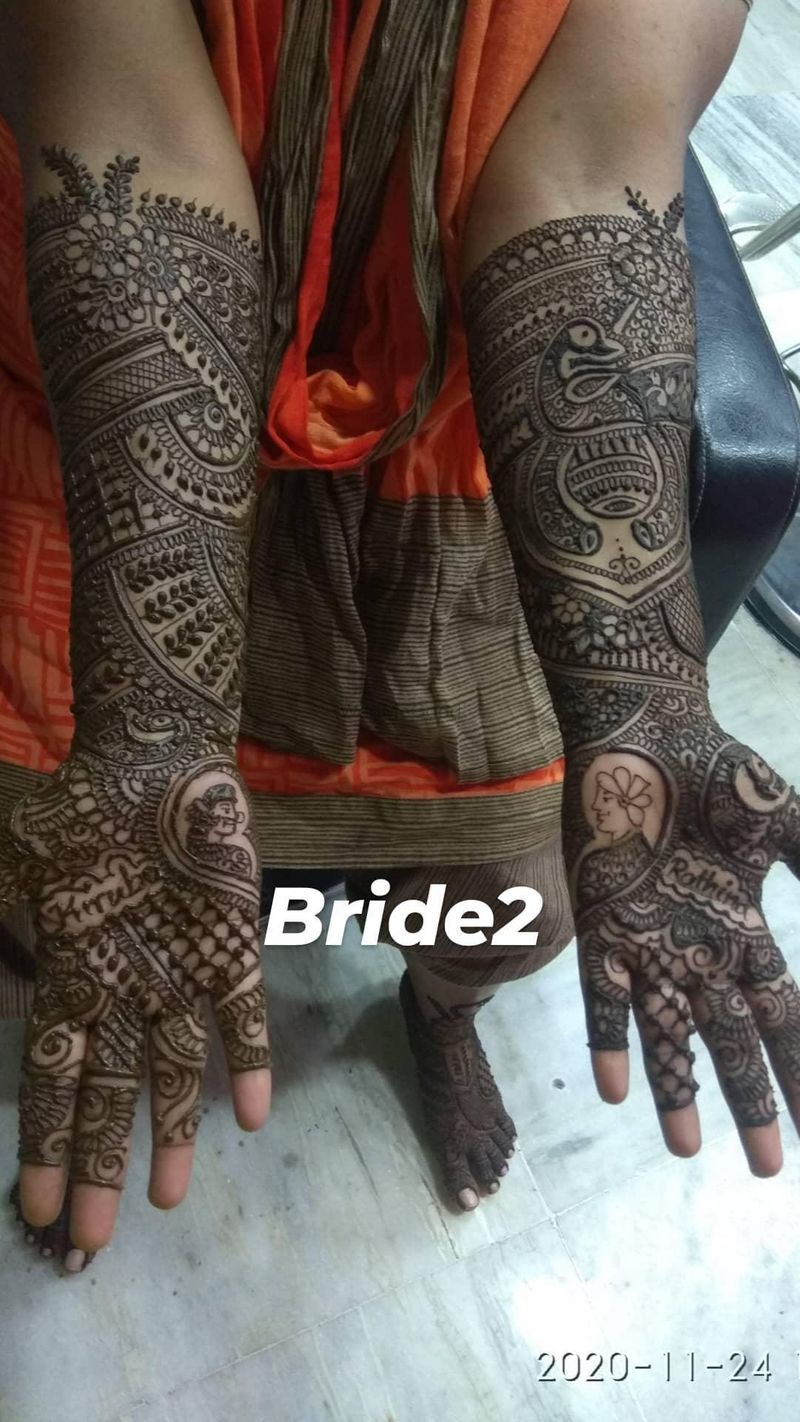 SS Mehndi Art - Amazing arabic mehndi design for front... | Facebook