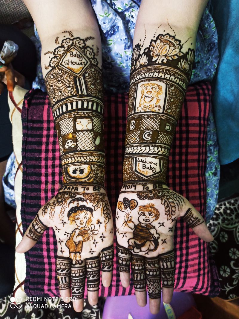 Best Bridal Mehndi design at best price in Ahmedabad | ID: 20148016348