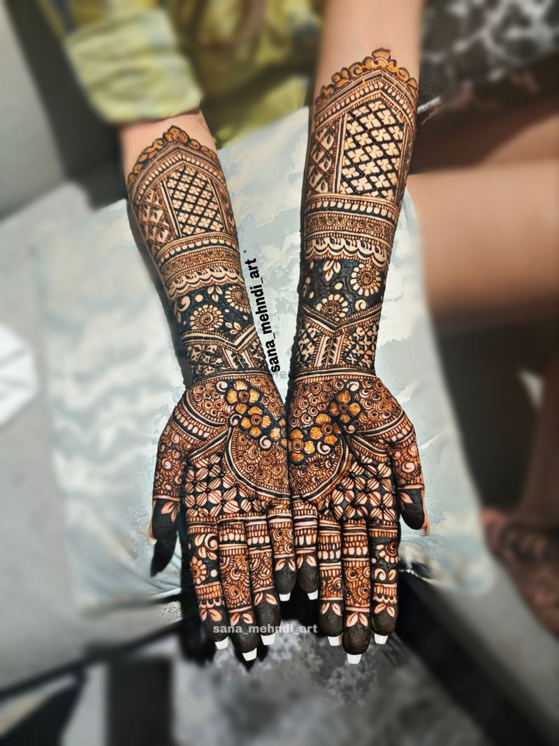 13 Simple Bengali Mehndi Design Ideas – Milan Magic