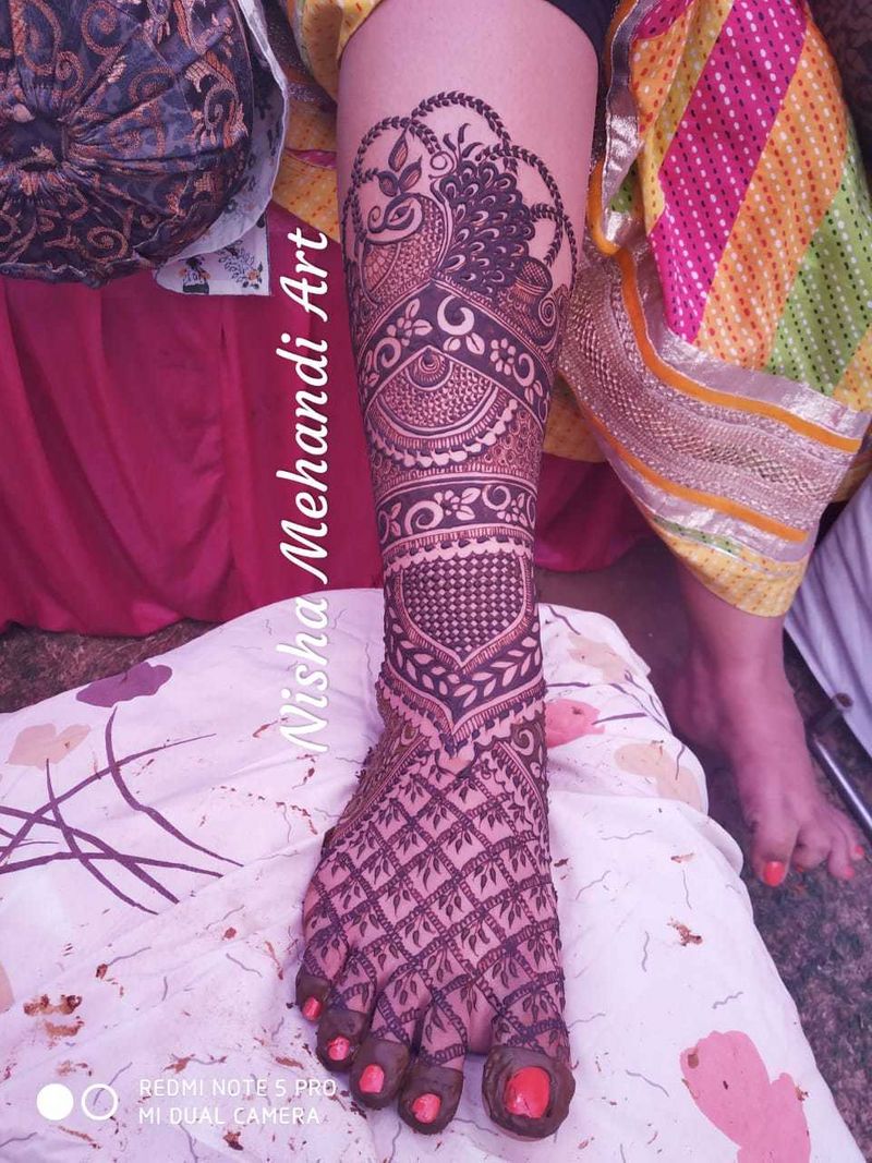 Mehendi design Nisha se