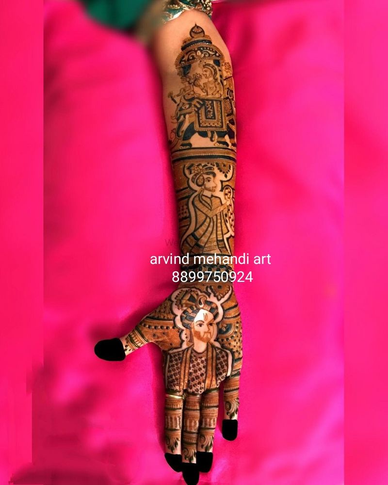 Arvind Mehandi Art on LinkedIn: bridel mehandi