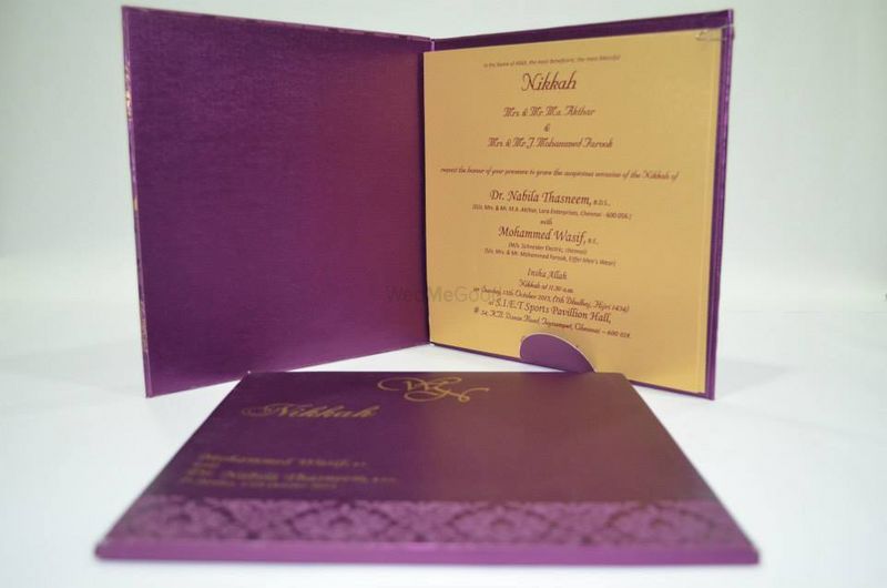 Olympic wedding cards design with price