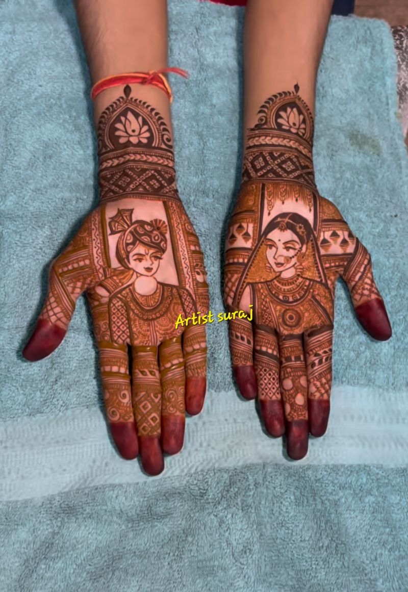 Mehndi Designs for Hariyali Teej amid Sawan 2020: Arabic, Indian and  Shiv-Parvati Portrait Mehendi Designs to Celebrate Shravan Month and Teej |  🙏🏻 LatestLY