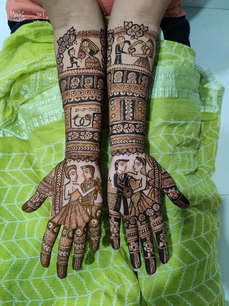 Mehndi design,mehndi designs,mehndi designs for hands,arabic mehndi designs,easy  mehndi: Though instant and chemical mehndi