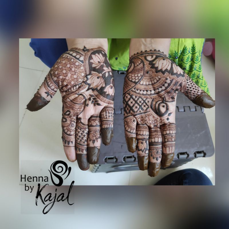 Kajal Mehndi Art - YouTube