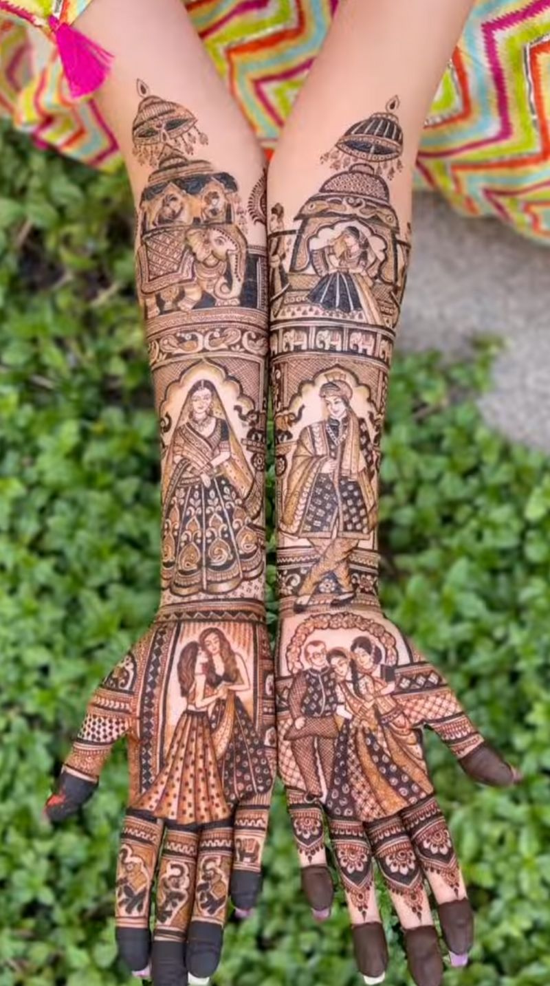 Top 90+ Mehndi Designs For Hands | WeddingBazaar