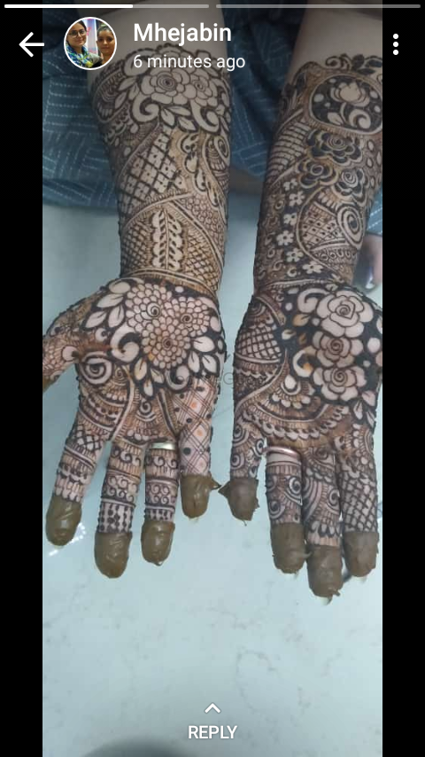 Watch Full Video of this design on... - Afreen Mehndi Designs | Facebook