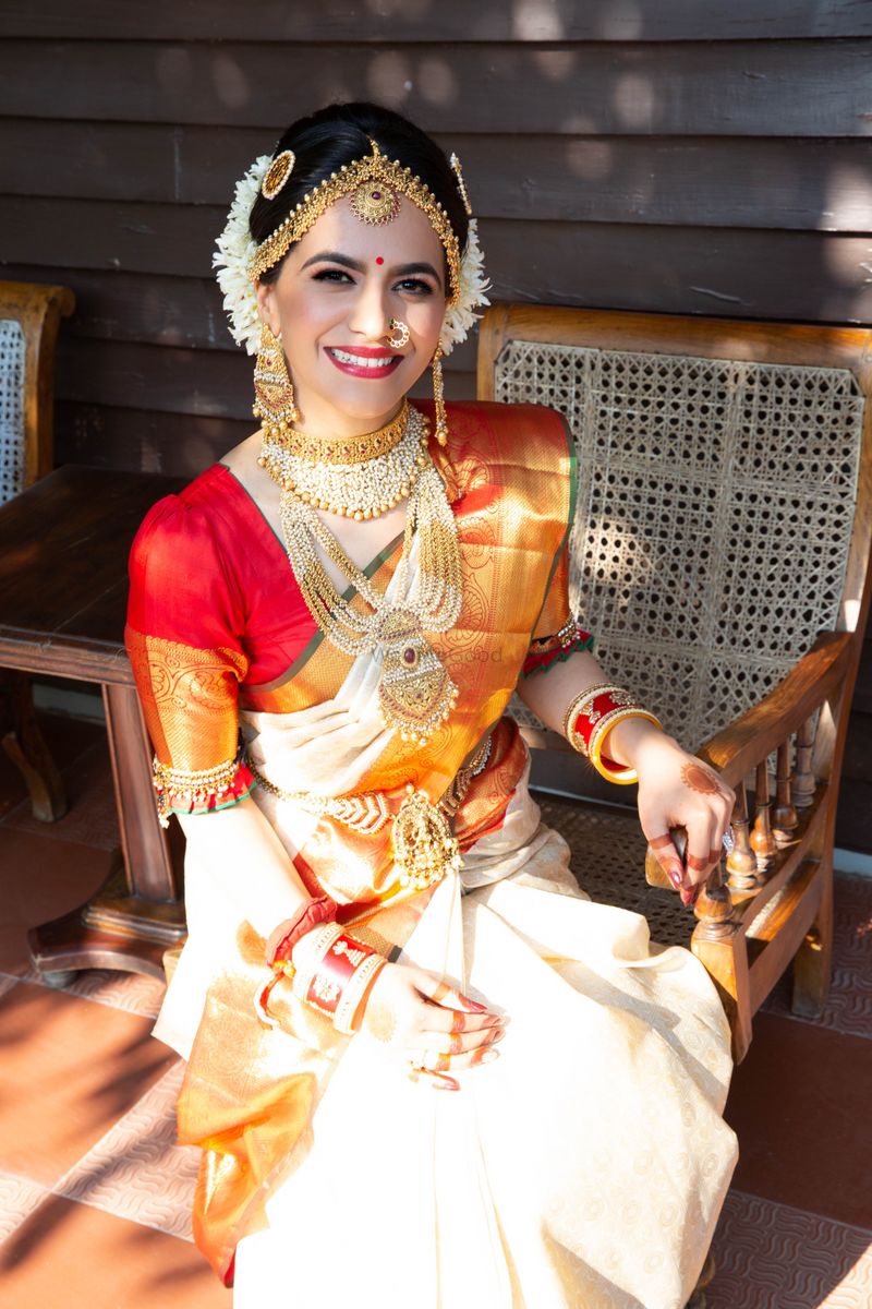 Photo of South Indian bridal look