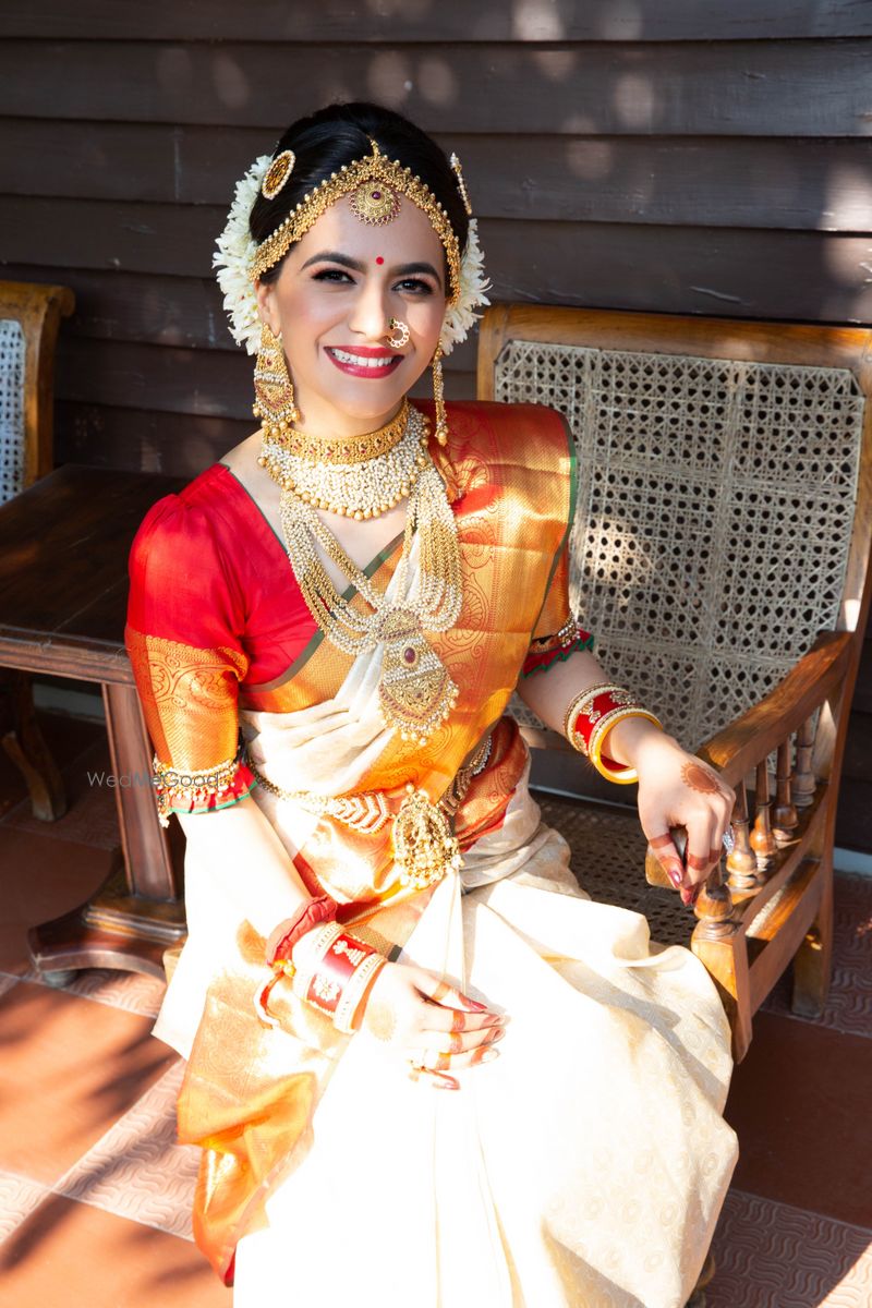 Bridal south indian look hotsell