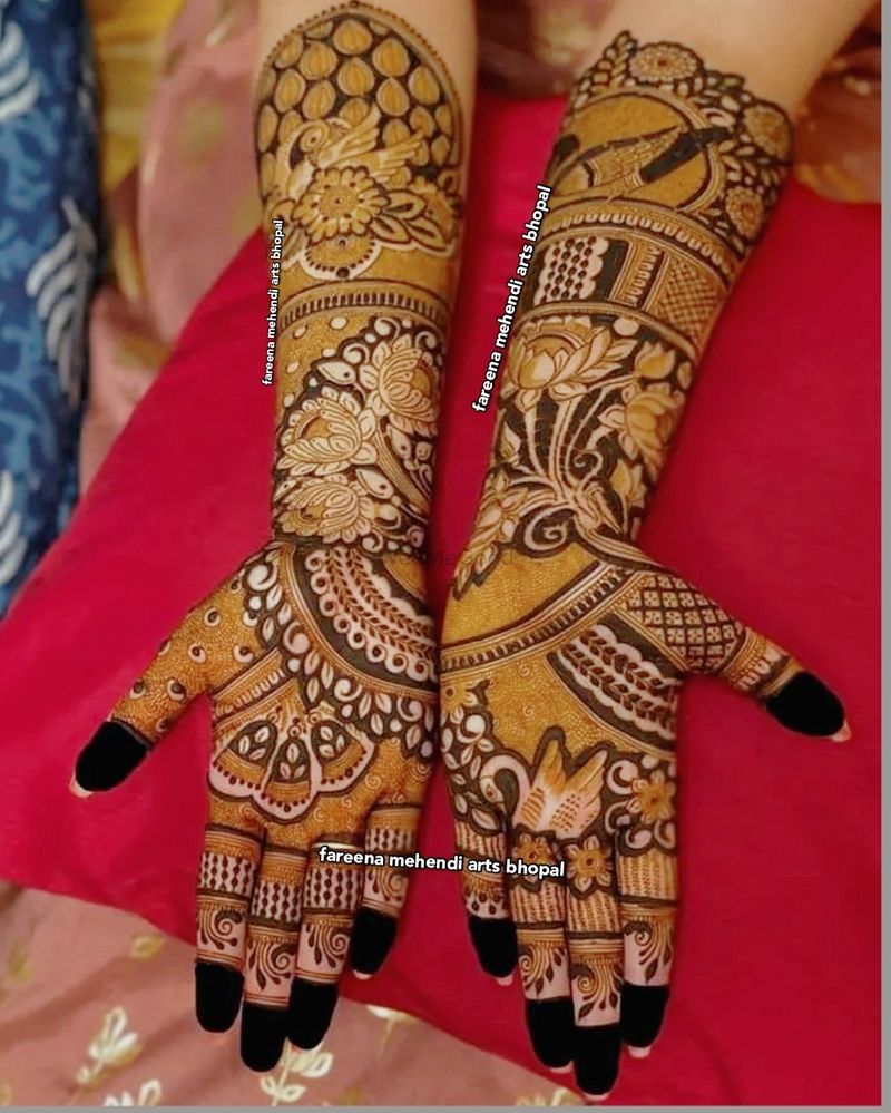 Best Mehndi Artist - Dulhan Bridal makeup - The Wedding Byte - Wedding Byte