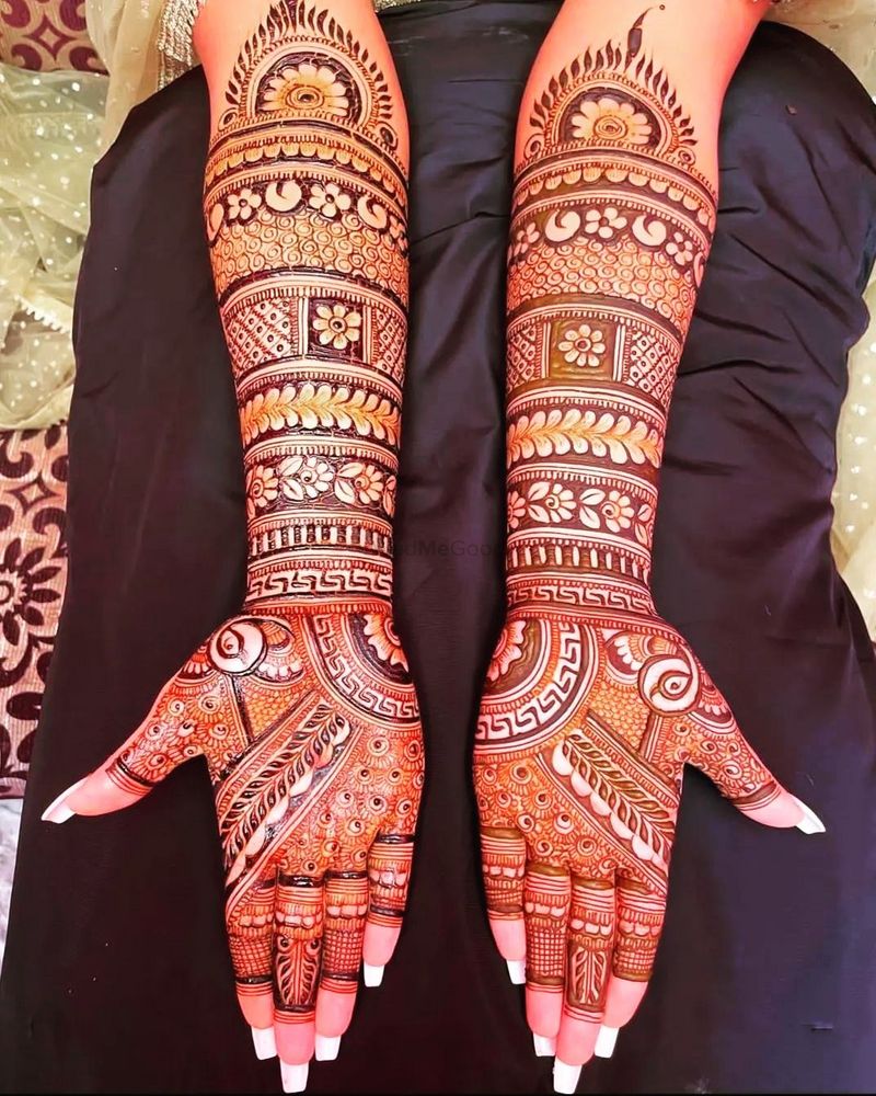 16 Best Arabic Mehandi Designs for You - Indusladies.com