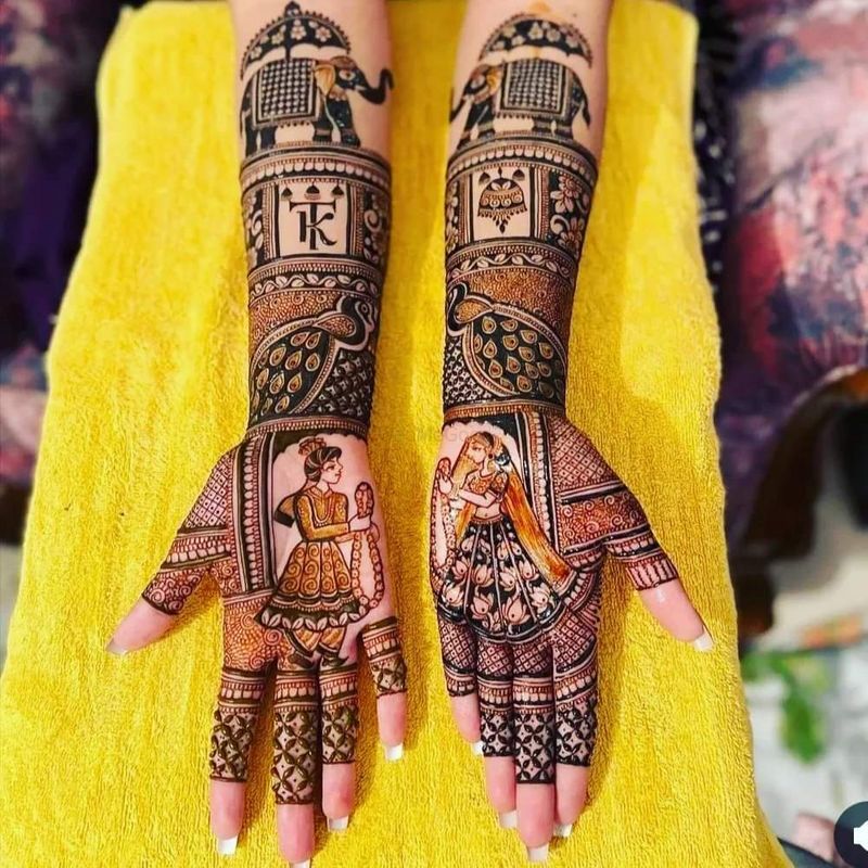 Eid 2023 Mehndi Design Best Easy Trendy Mehndi Design Hand Back Front on  This eid ul fitr | Eid 2023 Mehndi Design: ये हैं सिंपल और ट्रेंडी मेहंदी  डिजाइन, जो आप घर