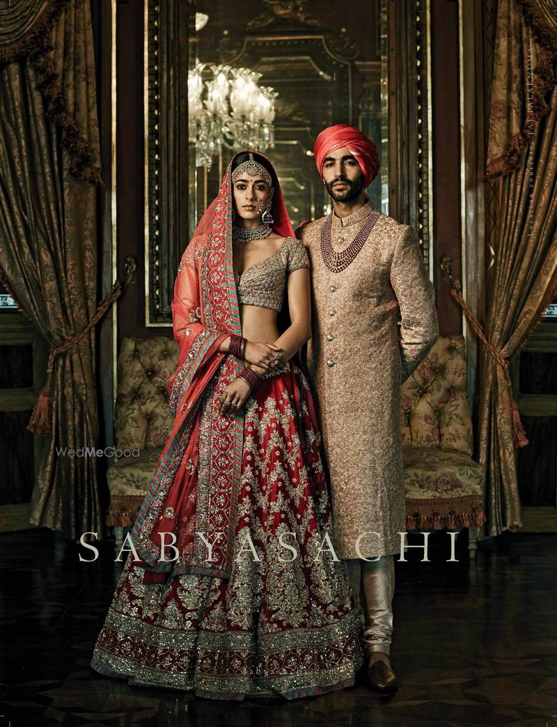 Sabyasachi Red Bridal Lehenga (from heritage collection 2022) | eBay