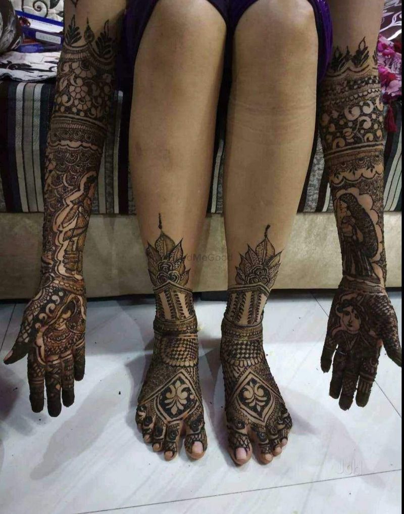 Henna drawing : r/ExpectationVsReality