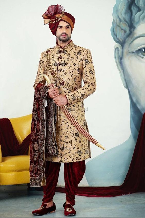 Groomsmen Islamic Wedding Suit Idea's For Men | Sherwani for men wedding,  Wedding dress men, Wedding suits men