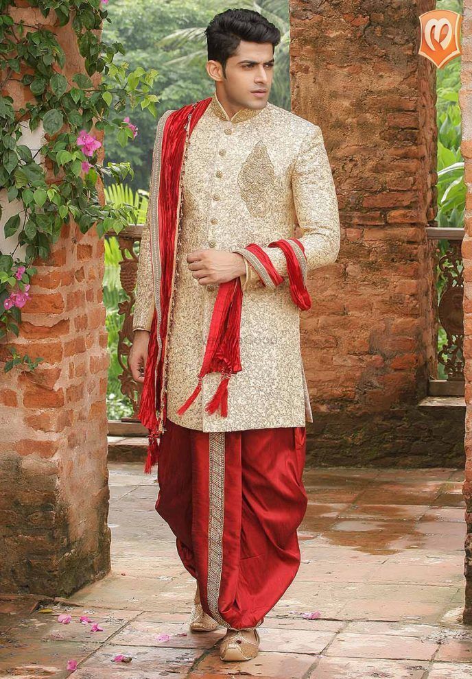 Pin by Aarthi Aarthi on Sherwani | Sherwani for men wedding, Indian groom  wear, Indian men fashion