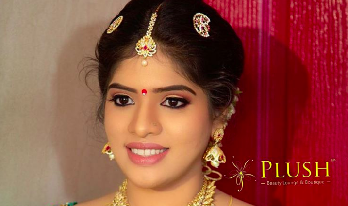 Plush boutique and beauty lounge bridal makeup hotsell cost
