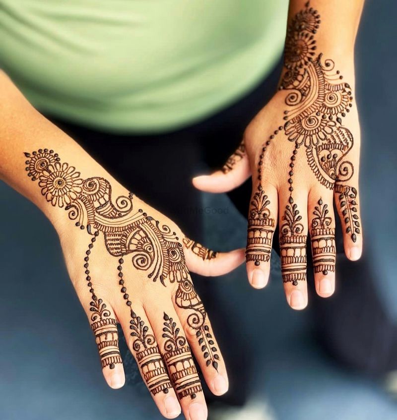 121 Simple mehndi designs for hands || Easy Henna patterns with Images | Mehndi  designs for fingers, Round mehndi design, Mehndi designs for hands