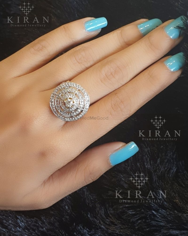 Buy quality Gold 3 layer kiran ring in Ahmedabad