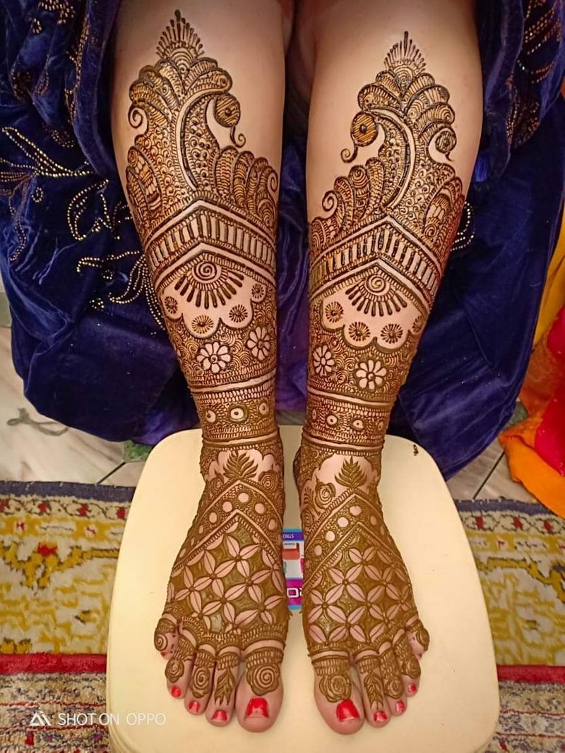 Best Mehandi Artist in Delhi | Wedding and Engagement Bridal Mehndi Designs  by KundanMehandi