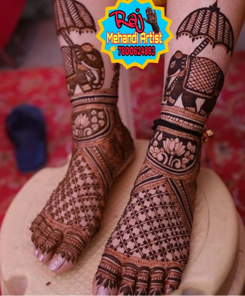 Rajasthani Mehndi Designs for Beautiful Wedding Henna