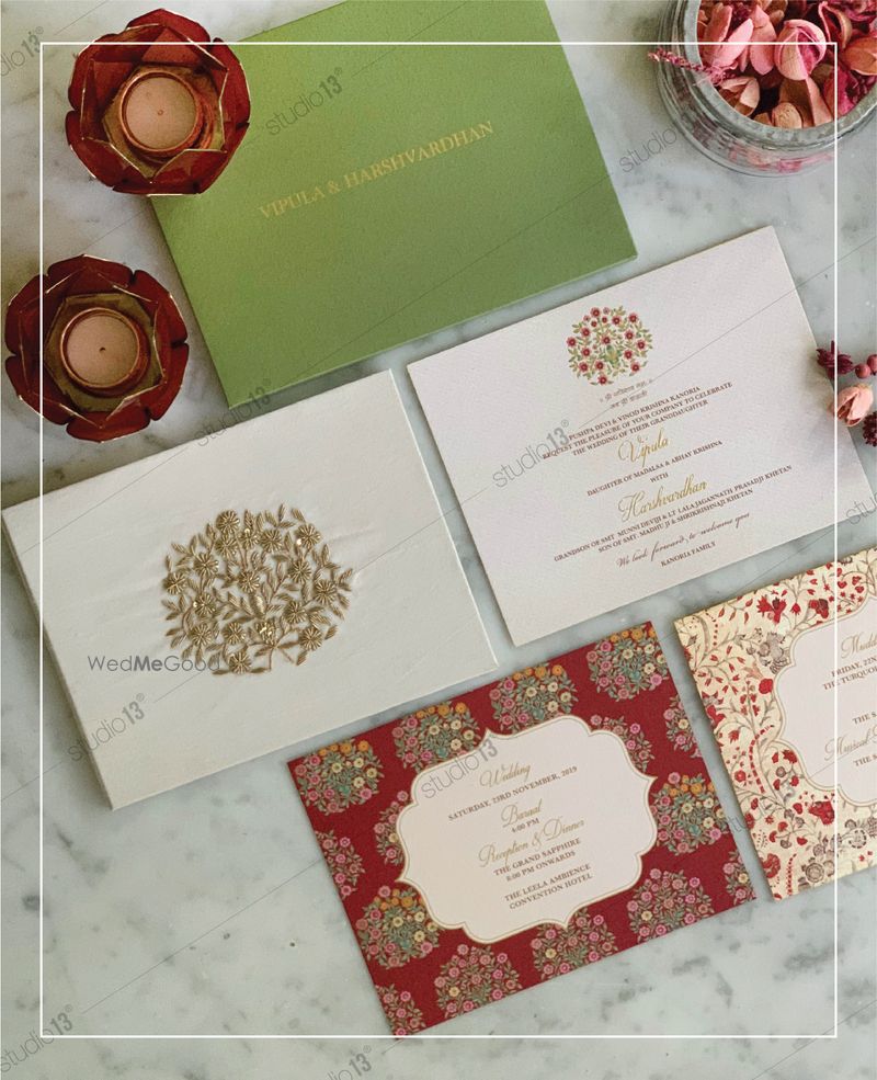 Photo From { Wedding Invites } - By Studio13