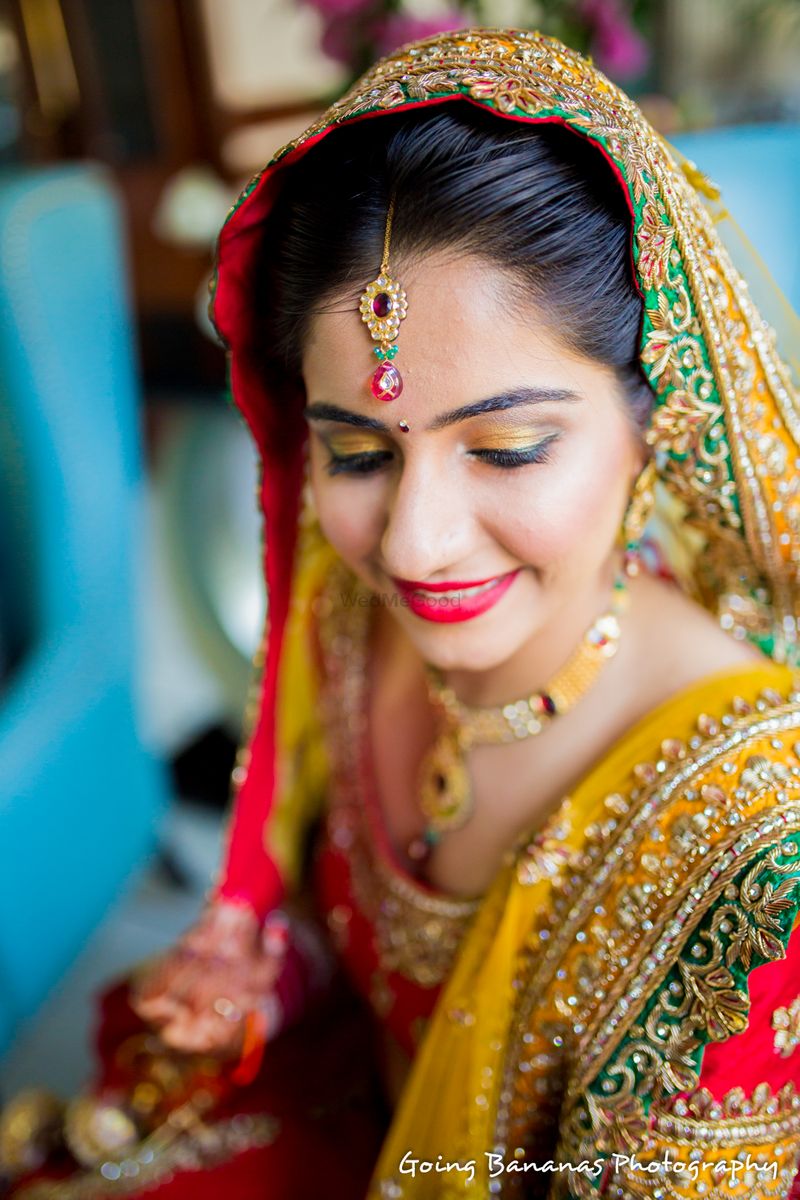 Indian Engagement Makeup - Tejaswini Makeup Artist