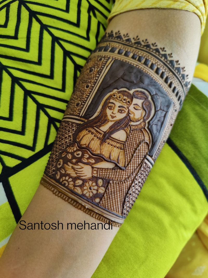 Santosh Mehendi & Tattoo Art Ink in Madangir,Delhi - Best Mehendi Artists  At Home in Delhi - Justdial