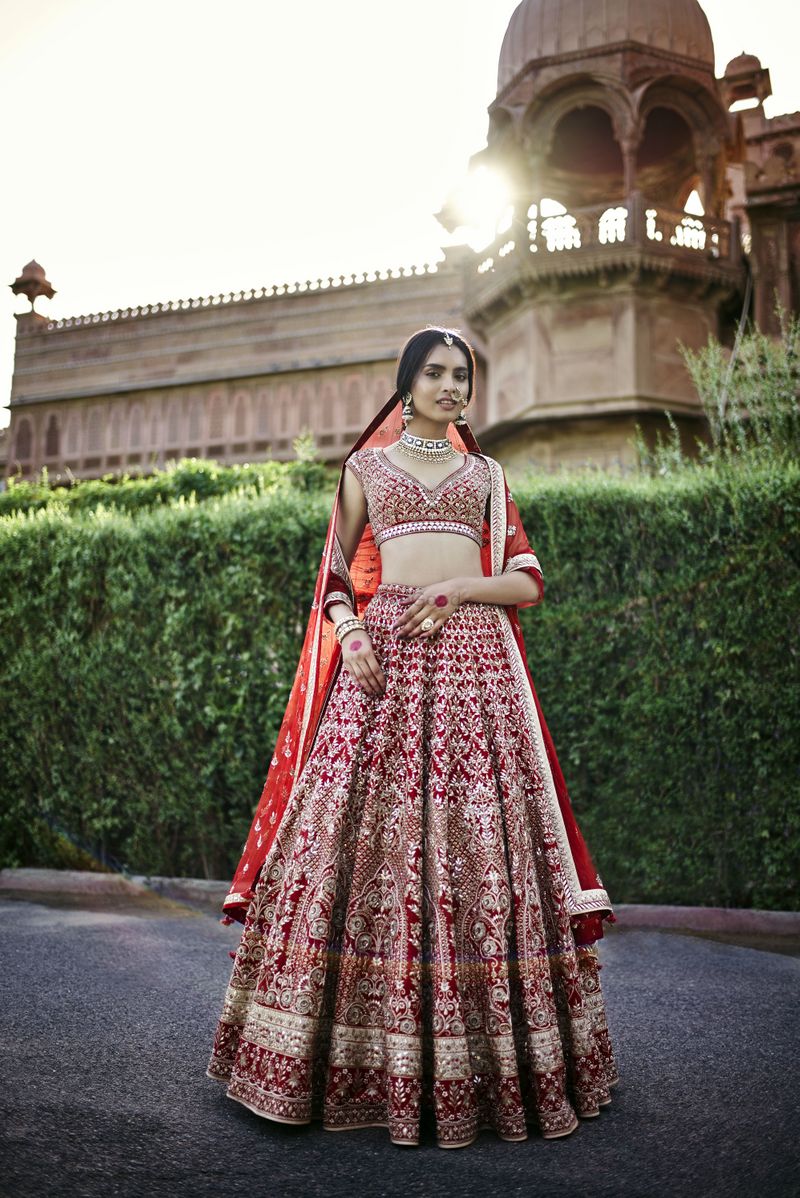 Maroon Bridal Lehenga Choli, Wedding Lehanga Choli 2023 USA