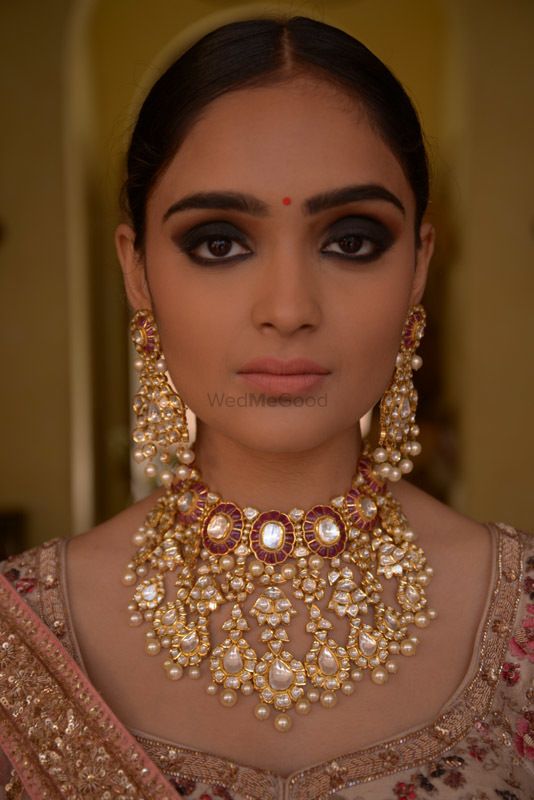 Uncut Diamond Necklace Set With Earring 18 Karat – aabhushan Jewelers