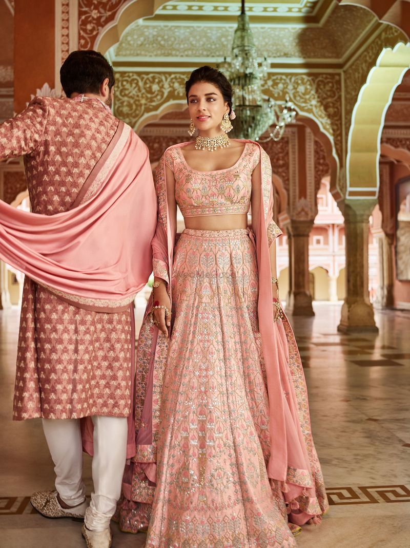 Outfit: Anita Dongre | 📷: Pacific Pictures | Indian bridal outfits, Indian  wedding dress bridal lehenga, Latest bridal lehenga
