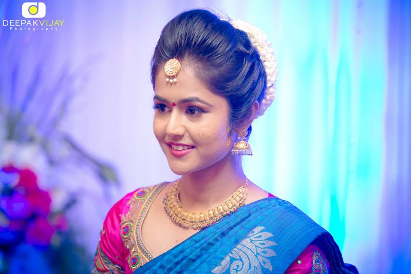 Deepika Padukone wears a sequinned blue Sabyasachi sari at the Chhapaak  premiere  VOGUE India