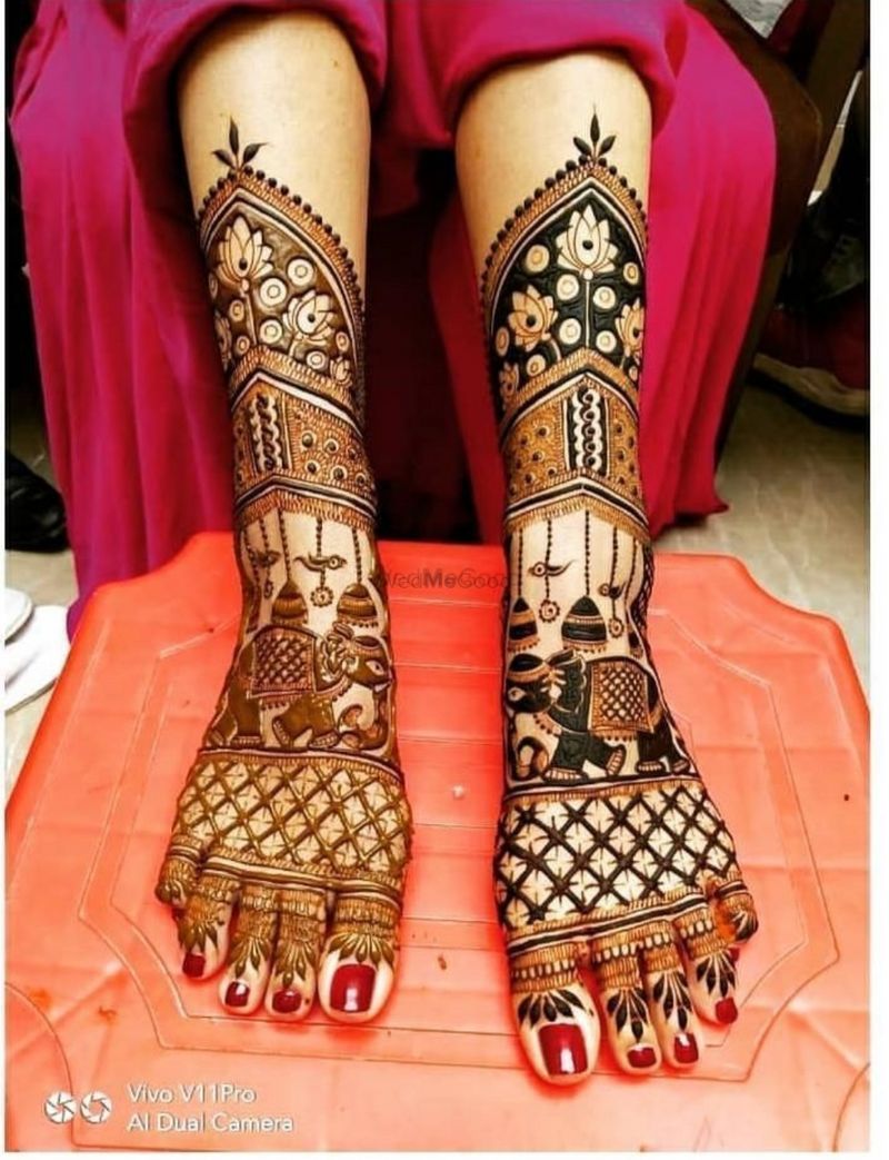 Rajasthani Mehndi Design That Will Make You Gangaur Festival