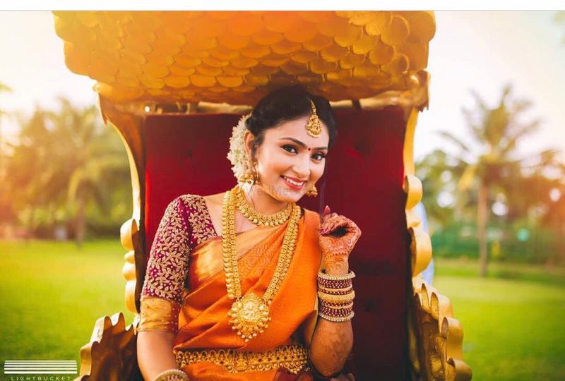 Ah. She certainly looked so... - South Indian Bridal Pose | Facebook