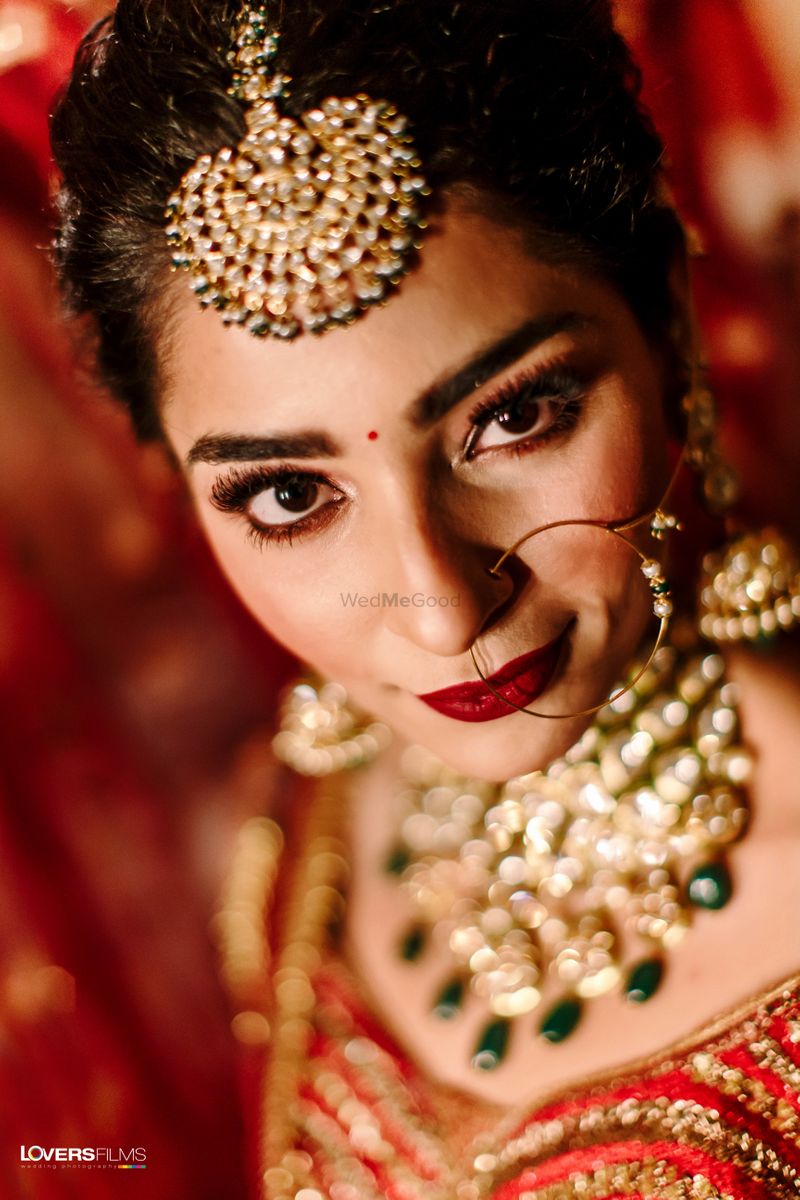 Indian BRIDAL Makeup , Bridal Makeup Hairstyle , Latest Indian Bridal Makeup  . Wedding Makeup Images Stock Photo, Picture and Royalty Free Image. Image  165825103.