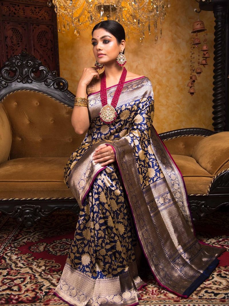 Pure Banarasi Katan Silks – Prashanti Sarees