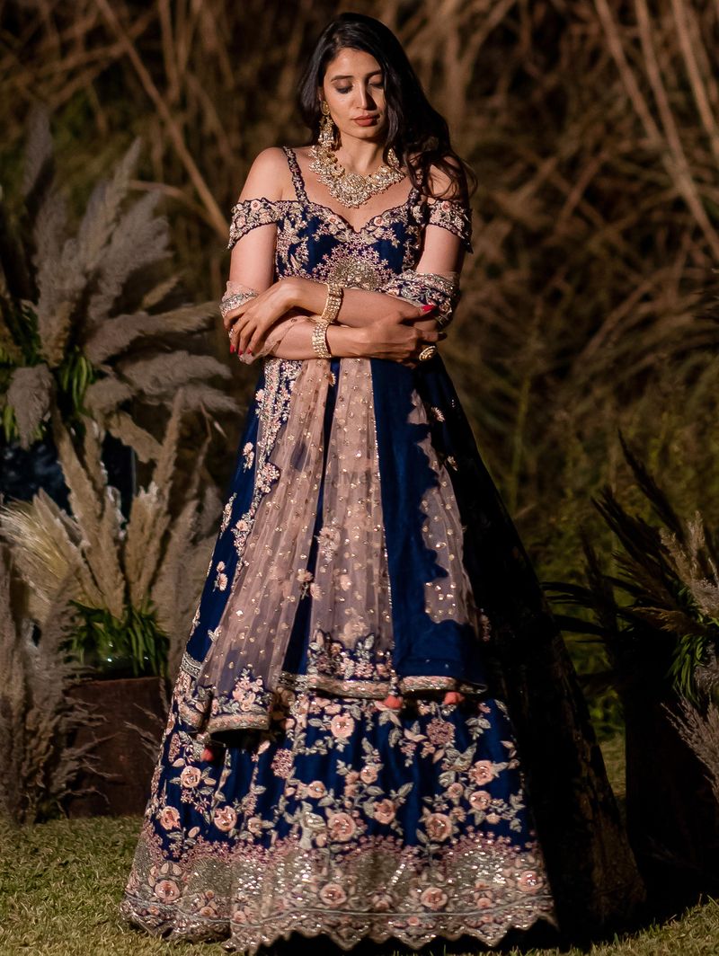 Pink and White Floral Organza Lehenga | Lehenga saree design, Lehnga dress,  Stylish dresses
