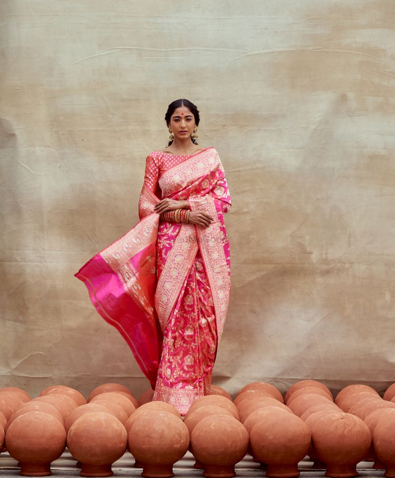 3 Must-Have Banarasi Soft Silk Saree Fabrics for You