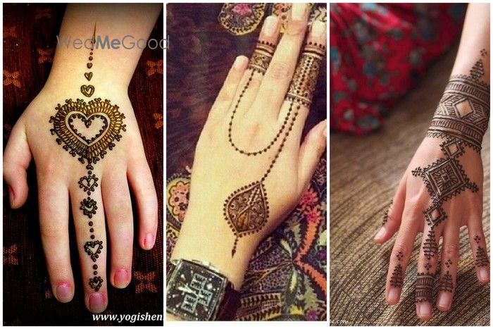 Trending: Mehendi that looks like Jewellery ?